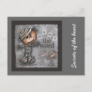 Cartão Postal Mamã primitiva Mãe a palavra