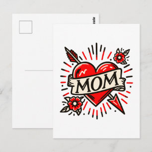 CARTÃO POSTAL MAMÃE