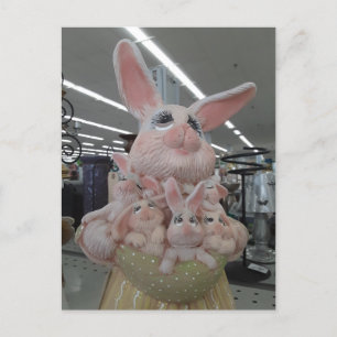 Cartão Postal Mamãe Bunny