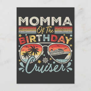 Cartão Postal Mamãe do Cruzeiro de Aniversário Férias