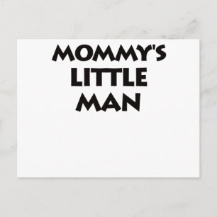 Cartão Postal Mamãe Little Man