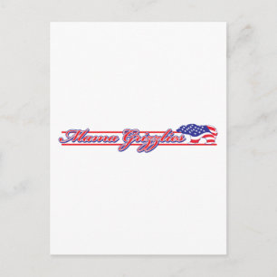 Cartão Postal Mamma-Grizzly.Script-eps