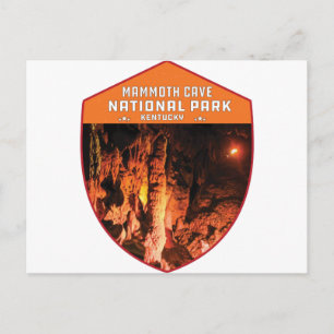 Cartão Postal Mammoth Cave National Park Kentucky Vintage retro