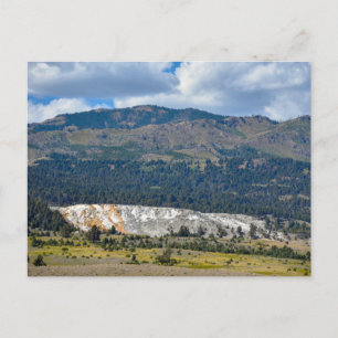 Cartão Postal Mammoth Hot Primaveras, Yellowstone, Wyoming