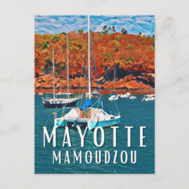 Cartão Postal Mamoudzou Photo Vintage