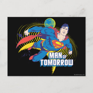 Cartão Postal Man of Tomorrow