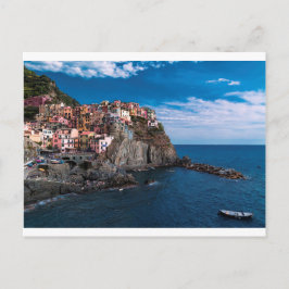 Cartão Postal Manarola, lá cinque. Itália