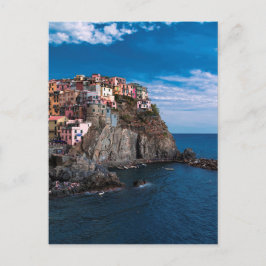 Cartão Postal Manarola, lá cinque. Itália