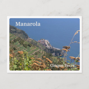 Cartão Postal MANAROLA - Terracess - Cinque Terre