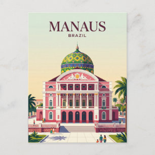 Cartão Postal Manaus Brasil