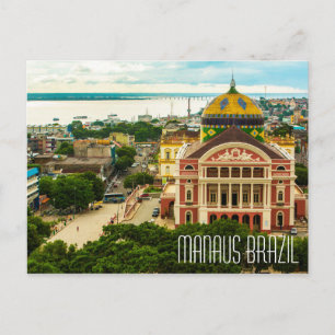 Cartão postal Manaus Brasil