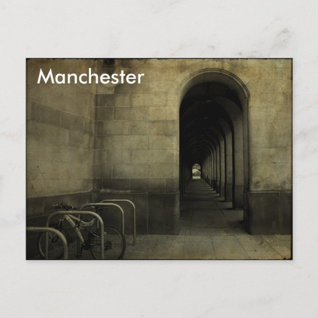 Cartão Postal Manchester (Frente)
