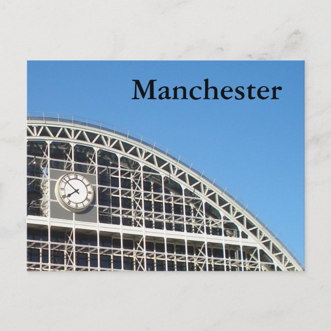 Cartão Postal Manchester (Frente)
