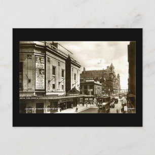 Cartão Postal Manchester, Oxford Street, 1937