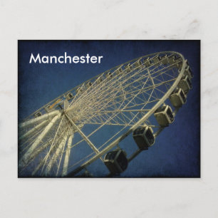 Cartão Postal Manchester Wheel