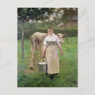 Cartão Postal Manda Lametrie, A Fazenda Maid, 1887