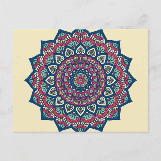 Cartão Postal Mandala (Frente)
