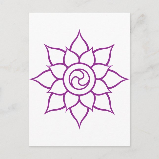Cartão Postal Mandala (Frente)