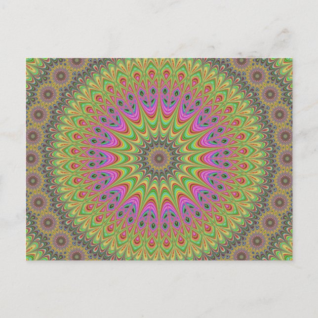 Cartão Postal Mandala (Frente)