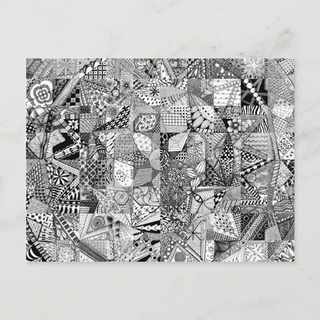 Cartão Postal Mandala 1 (Frente)