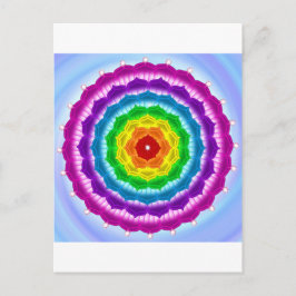 Cartão Postal Mandala Chakra