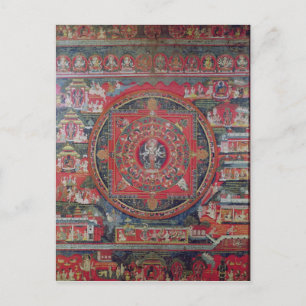 Cartão Postal Mandala de Amoghapasa