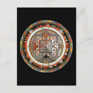 Cartão Postal Mandala de Kalachakra
