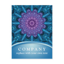 Mandala Flor Roxa Espiritual