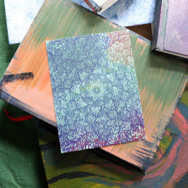 Cartão Postal Mandala Nature Floral