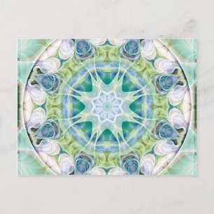Cartão Postal Mandalas do Coração da Liberdade 12