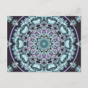 Cartão Postal Mandalas do Coração da Liberdade 4