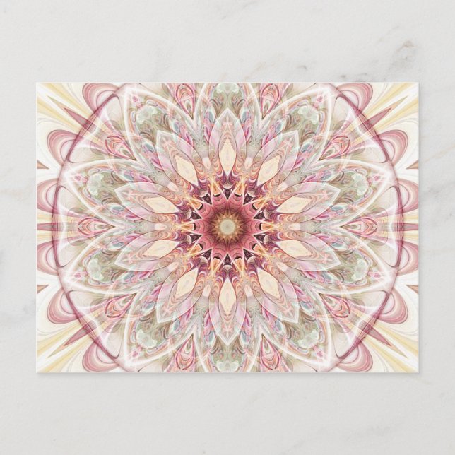 Cartão Postal Mandalas para os Tempos de Transição 26 (Frente)