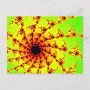 Cartão Postal Mandelbrot Hooks