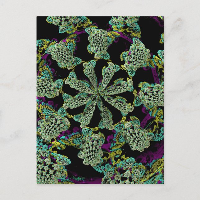 Cartão Postal Mandelbulb Fractel 2 (Frente)