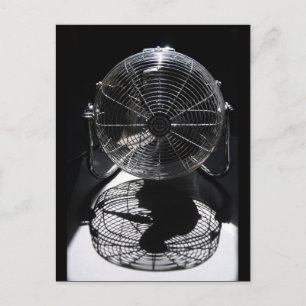 Cartão Postal Mandrill Ventilator BW - Fotografia de Vida Estát