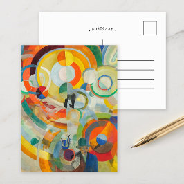 Cartão Postal Manège de Cochons | Robert Delaunay