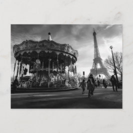 Cartão Postal Manège de Paris