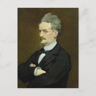 Cartão Postal Manet O jornalista Henri Rochefort, 1881