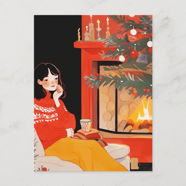 Cartão Postal Manhã de Natal (Frente)