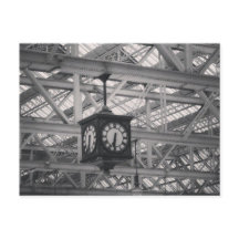 Manhã na estação central de Glasgow