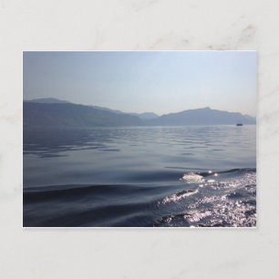 Cartão Postal Manhã no mar