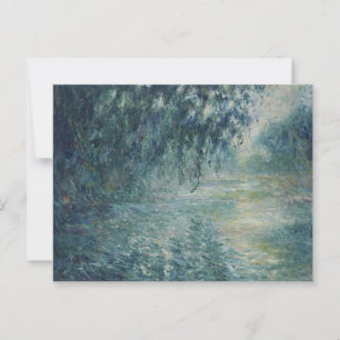 Cartão Postal Manhã no Sena Monet