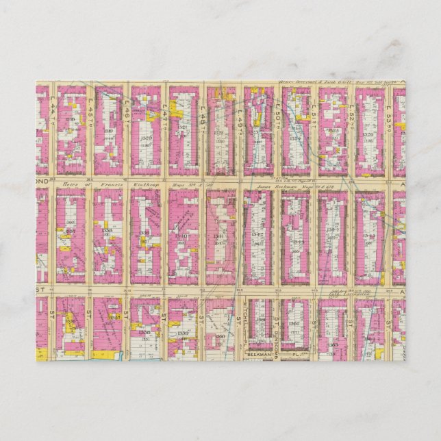 Cartão Postal Manhatten, Nova Iorque 12 (Frente)