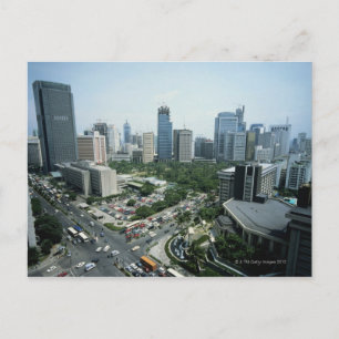 Cartão Postal Manila Skyline