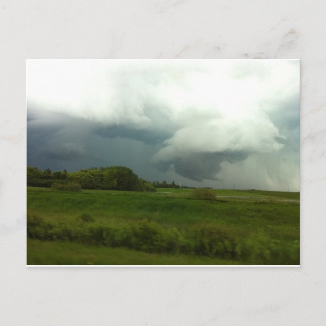 Cartão Postal Manitoba Storms (Frente)