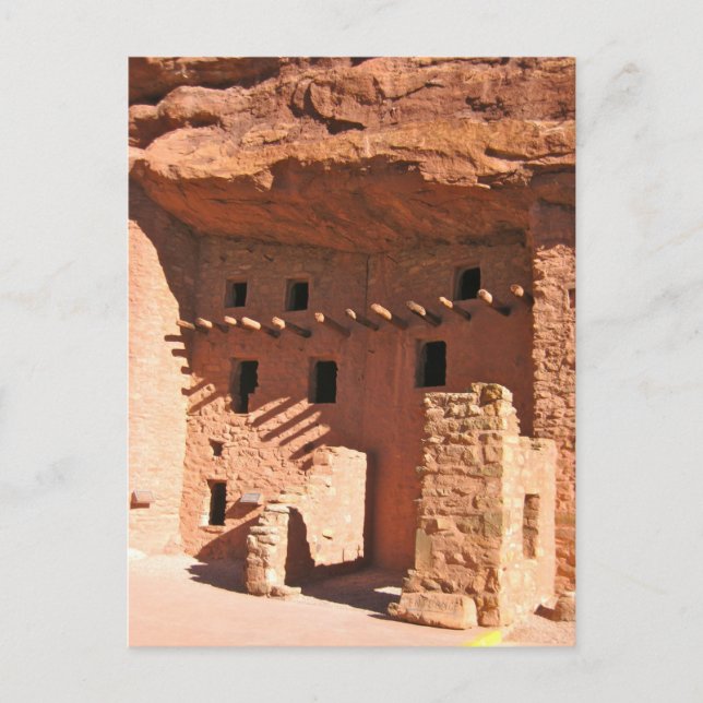 Cartão postal Manitou Cliff Dwellings (Frente)