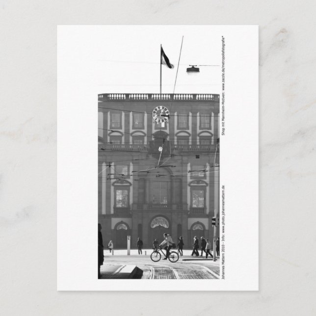 Cartão Postal Mannheim - Universität im Schloss (Frente)