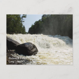 Cartão Postal Manteiga Cai, Lago Longo, NY