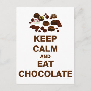 Cartão Postal Mantenha calma e