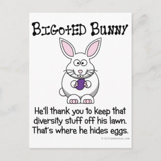 Cartão Postal Mantenha essa diversidade fora do meu bairro